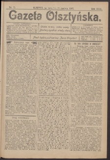 Gazeta Olsztyńska, 1907, nr 75
