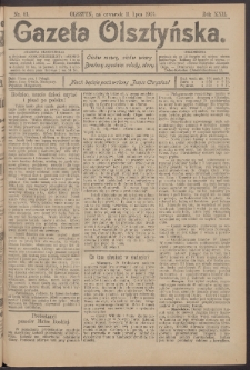 Gazeta Olsztyńska, 1907, nr 81