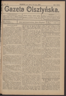 Gazeta Olsztyńska, 1907, nr 82
