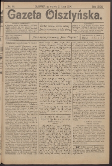 Gazeta Olsztyńska, 1907, nr 86
