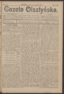 Gazeta Olsztyńska, 1907, nr 101