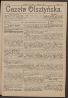 Gazeta Olsztyńska, 1907, nr 103