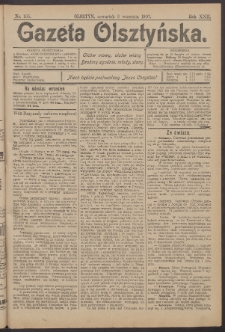 Gazeta Olsztyńska, 1907, nr 105