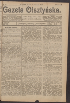 Gazeta Olsztyńska, 1907, nr 107