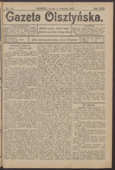 Gazeta Olsztyńska, 1907, nr 109