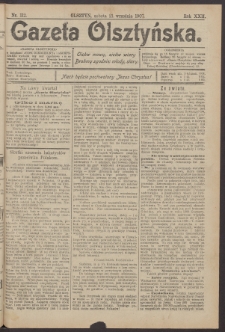 Gazeta Olsztyńska, 1907, nr 112