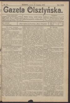 Gazeta Olsztyńska, 1907, nr 112
