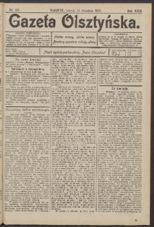Gazeta Olsztyńska, 1907, nr 113