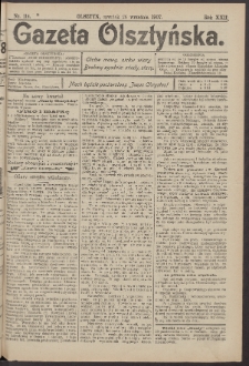 Gazeta Olsztyńska, 1907, nr 114