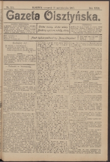 Gazeta Olsztyńska, 1907, nr 123