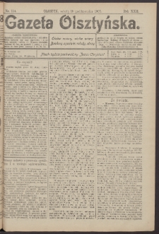 Gazeta Olsztyńska, 1907, nr 124