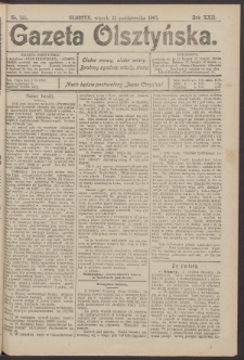 Gazeta Olsztyńska, 1907, nr 125