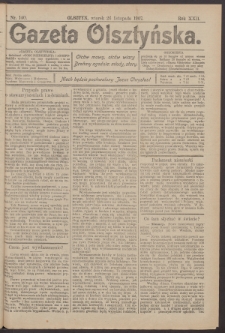Gazeta Olsztyńska, 1907, nr 140