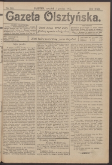 Gazeta Olsztyńska, 1907, nr 144