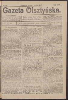 Gazeta Olsztyńska, 1907, nr 145