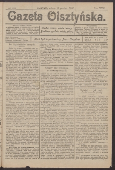 Gazeta Olsztyńska, 1907, nr 148