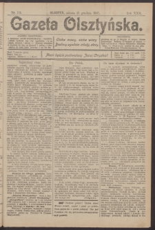 Gazeta Olsztyńska, 1907, nr 151