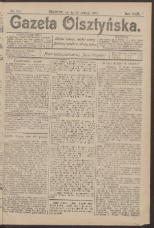 Gazeta Olsztyńska, 1907, nr 154