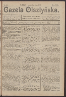 Gazeta Olsztyńska, 1907, nr 155