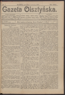 Gazeta Olsztyńska, 1908, nr 7