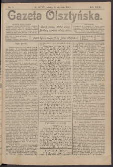 Gazeta Olsztyńska, 1908, nr 8
