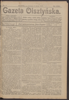 Gazeta Olsztyńska, 1908, nr 19