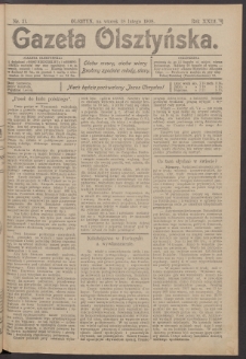 Gazeta Olsztyńska, 1908, nr 21