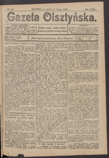 Gazeta Olsztyńska, 1908, nr 26
