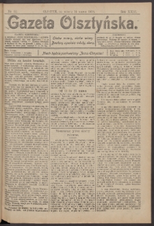 Gazeta Olsztyńska, 1908, nr 32