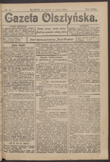 Gazeta Olsztyńska, 1908, nr 33