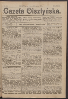 Gazeta Olsztyńska, 1908, nr 36