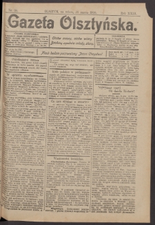Gazeta Olsztyńska, 1908, nr 38