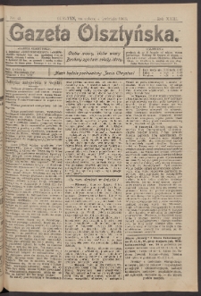 Gazeta Olsztyńska, 1908, nr 41