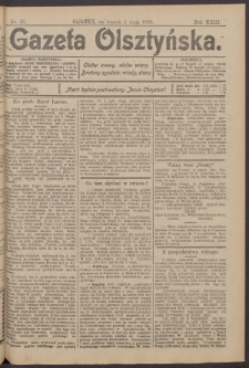 Gazeta Olsztyńska, 1908, nr 53
