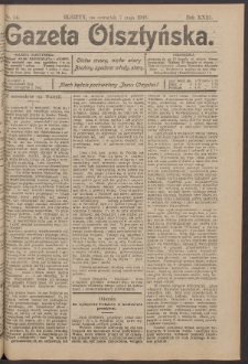 Gazeta Olsztyńska, 1908, nr 54