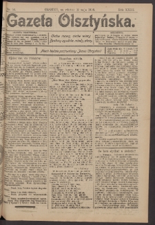 Gazeta Olsztyńska, 1908, nr 56