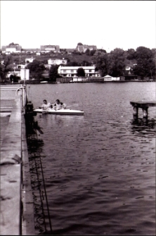 [Widok z WOSzK-u na ulicę Grunwaldzką w Mrągowie. 1]