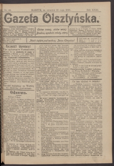 Gazeta Olsztyńska, 1908, nr 63