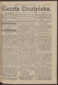 Gazeta Olsztyńska, 1908, nr 67