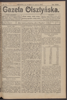 Gazeta Olsztyńska, 1908, nr 71