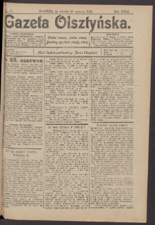 Gazeta Olsztyńska, 1908, nr 73