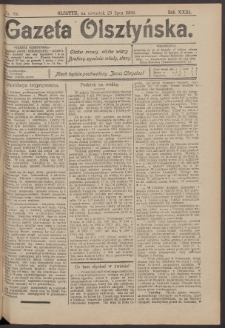Gazeta Olsztyńska, 1908, nr 85
