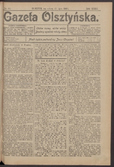 Gazeta Olsztyńska, 1908, nr 86