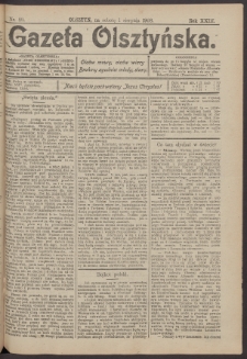 Gazeta Olsztyńska, 1908, nr 89