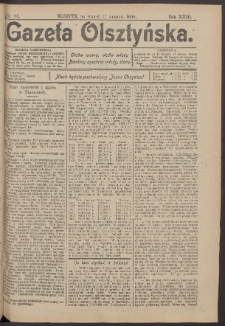 Gazeta Olsztyńska, 1908, nr 93