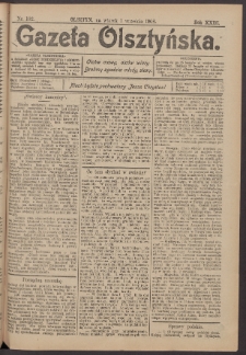 Gazeta Olsztyńska, 1908, nr 102