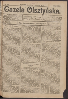 Gazeta Olsztyńska, 1908, nr 104