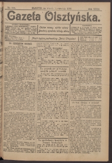 Gazeta Olsztyńska, 1908, nr 108