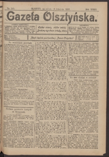 Gazeta Olsztyńska, 1908, nr 110