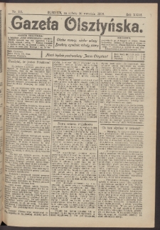 Gazeta Olsztyńska, 1908, nr 113